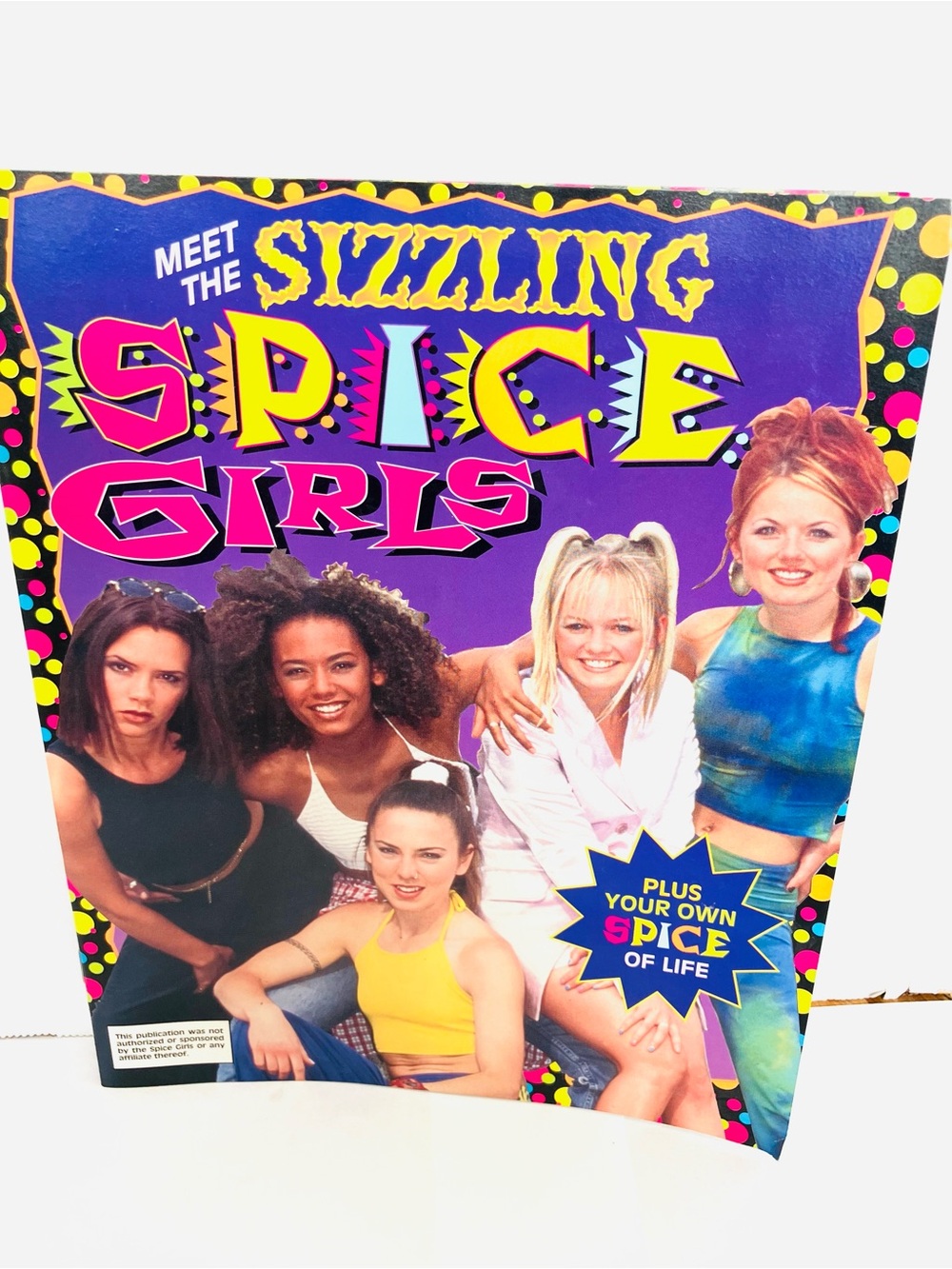 Meet The Sizzling Spice Girls 1997 Paperback Book Kidsbooks Incorporated